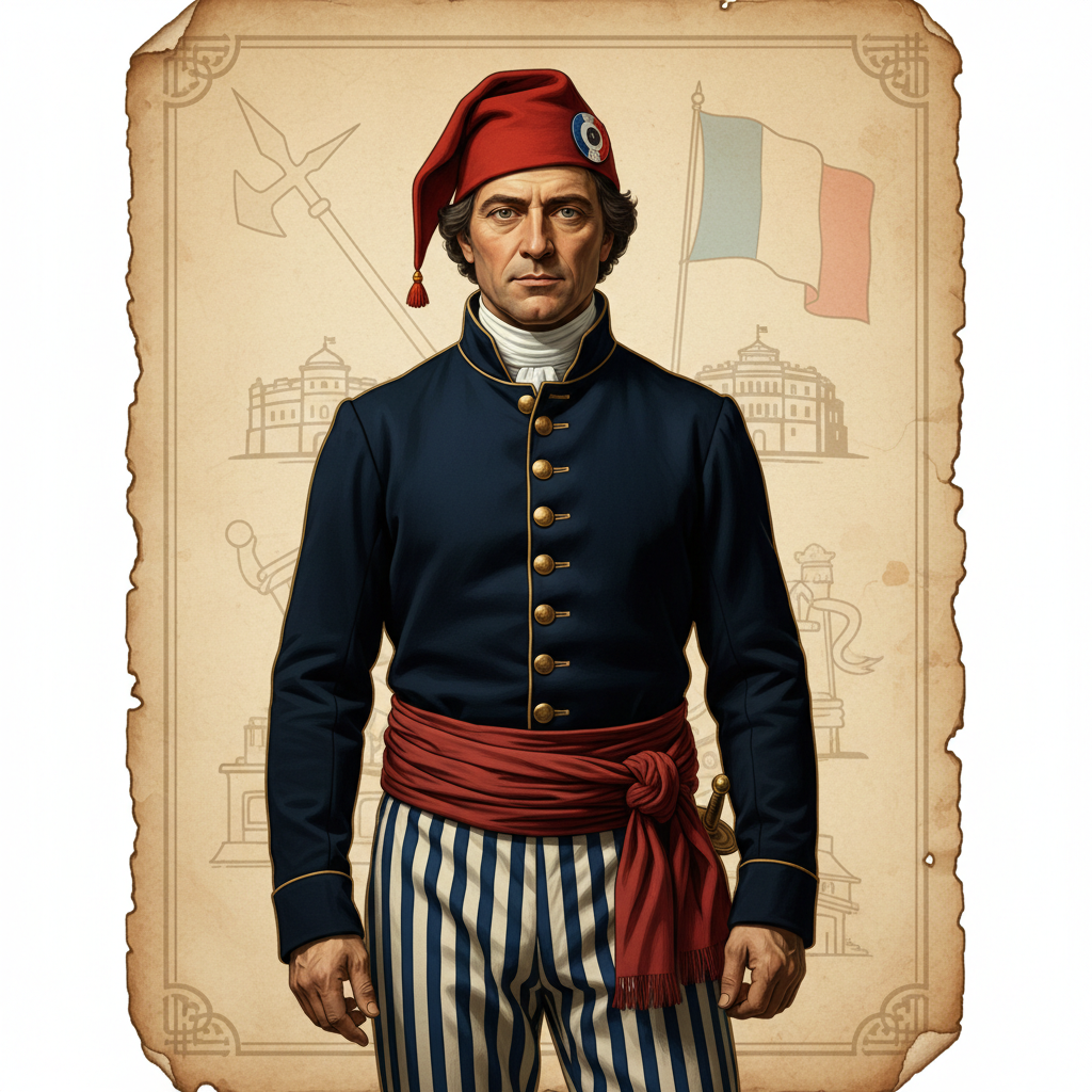 Figurine Historique Mokarex Robespierre 1/32 (60mm) - Série Révolution Française - À Peindre